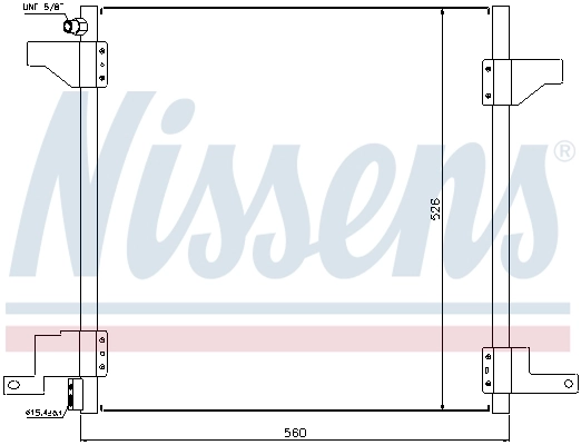 Конденсатор кондиционера Nissens 94390 цена, от 82.19 USD