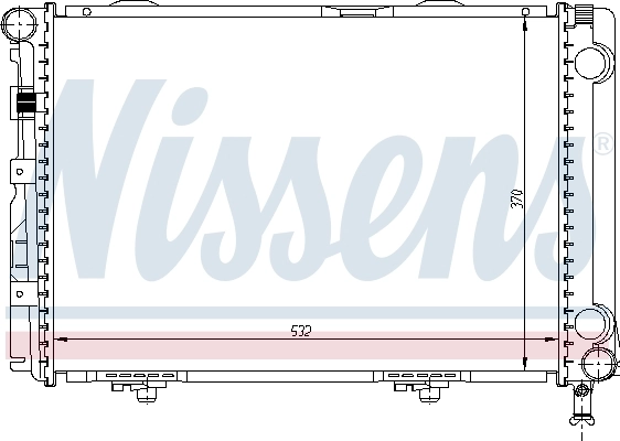 Радиатор 62549A Nissens