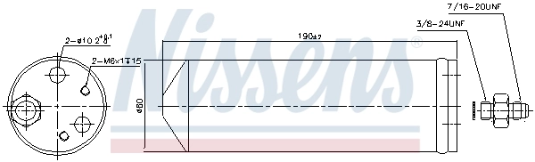 Осушитель кондиционера 95323 Nissens
