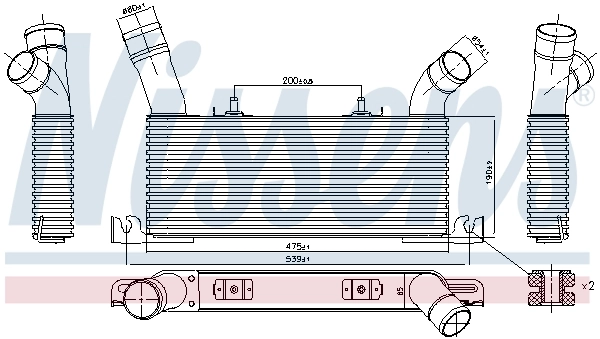 Купить 3S145012 AND Интеркулер