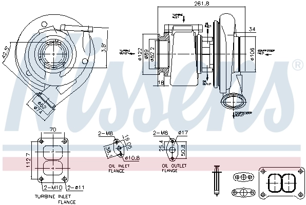 Турбокомпрессор Renault (RVI) 7420760326