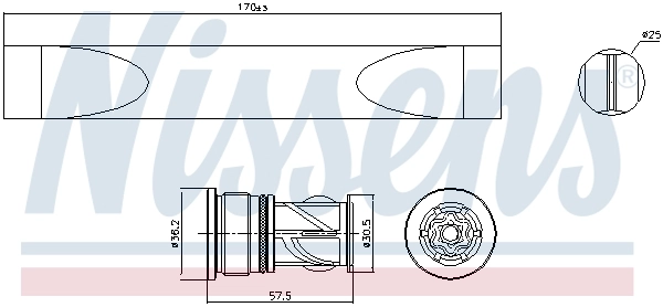Осушитель кондиционера DFD17004 REMA-PARTS