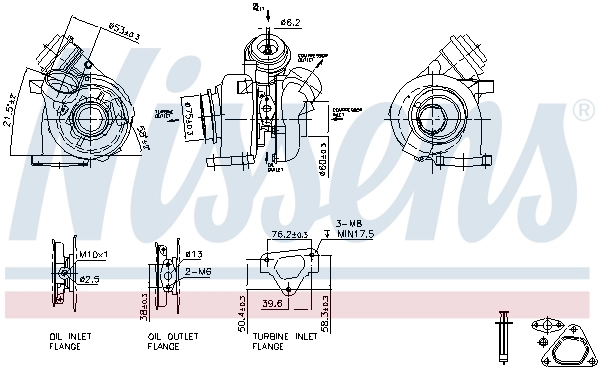 Турбонаддув на Mercedes ML/GLE  W163