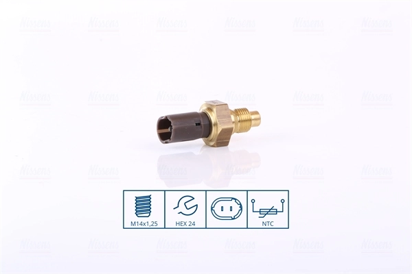 Sensor de temperatura do fluido de esfriamento Renault 21 S48