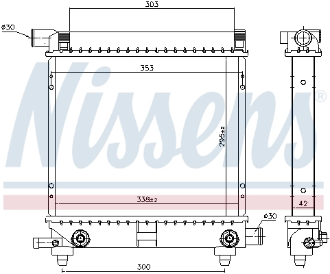 MS2137 VAG Радиатор основной