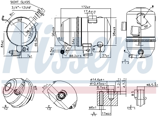 Купить 00000001772730 Scania Осушитель кондиционера