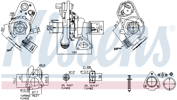 Турбокомпрессор Ford 2179947