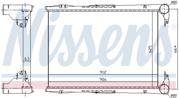 Radiador de intercooler Renault Trucks TRUCK PREMIUM
