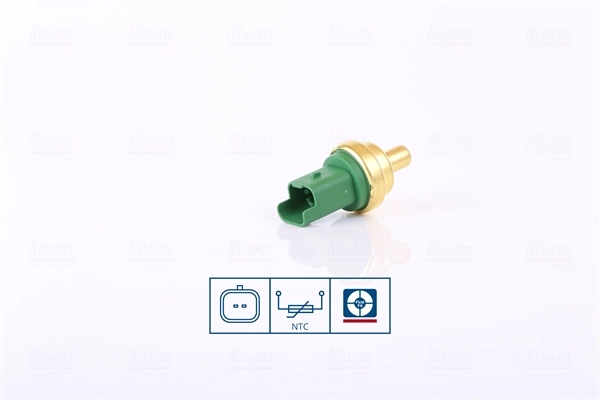 Sensor de temperatura del refrigerante 207021 Nissens
