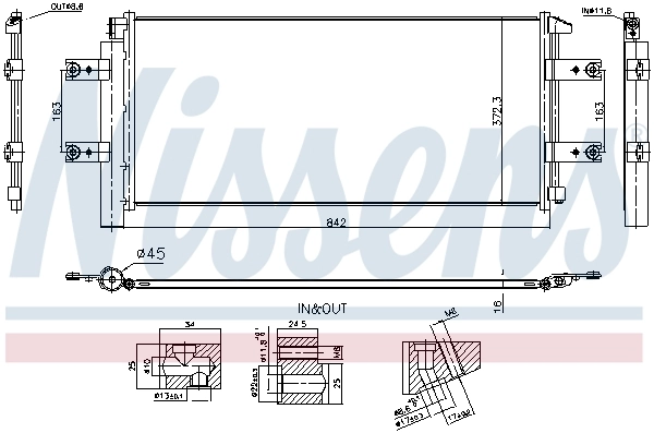 Конденсатор кондиционера NRF 350600 цена, от 122.29 USD