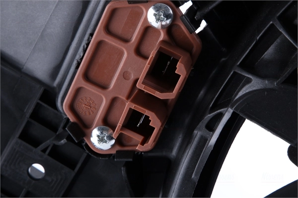 Ventilador elétrico de esfriamento montado (motor + roda de aletas) Citroen Jumper 250