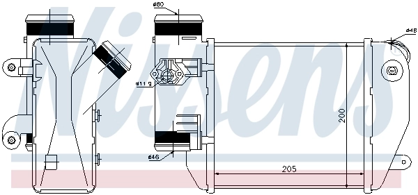 Radiador de intercooler Audi A6 4F2