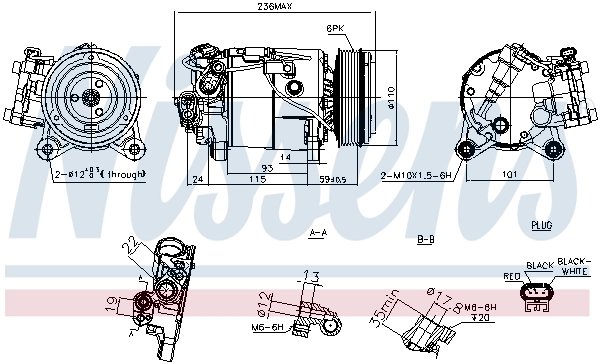 Compressor de aparelho de ar condicionado BMW X1 F48