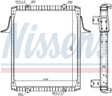 5010230484 Renault (RVI) Радиатор основной