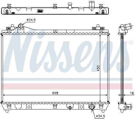 PL102059 Koyorad Радиатор основной