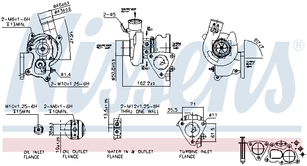 Turbina Mitsubishi Pajero II Canvas Top V2W, V4W