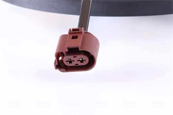 Ventilador elétrico de esfriamento montado (motor + roda de aletas) Volkswagen Passat 3C2