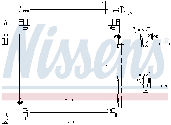 940799 Nissens Конденсатор
