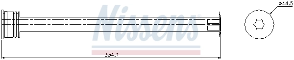 Осушитель кондиционера 95404 Nissens