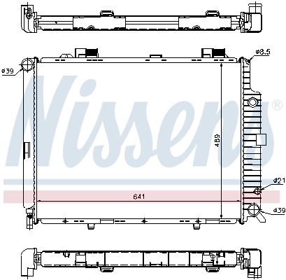 Радиатор 62692A Nissens