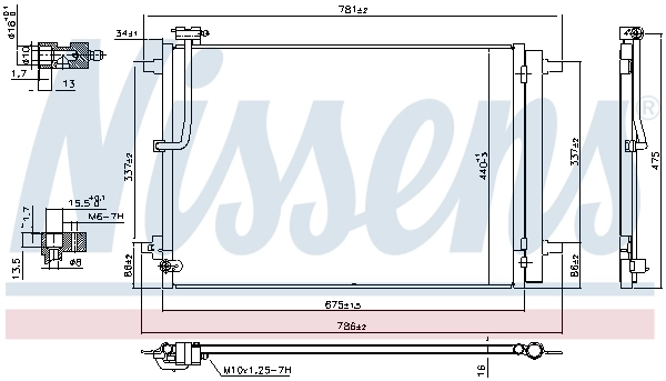 Конденсатор кондиционера VALEO 822657 цена, от 181.40 USD