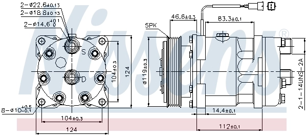 Купить Компрессор кондиционера Пежо 309 I 10C, 10A