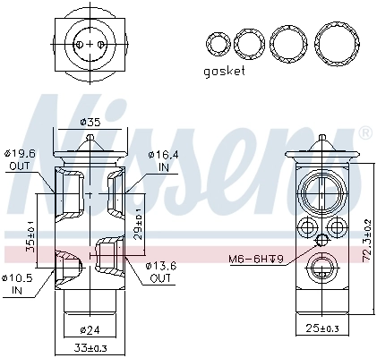 Клапан расширительный REMA-PARTS 260185 цена, от 32.31 USD
