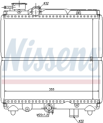 Купить SE141117000A Fiat/Alfa/Lancia Радиатор водяной
