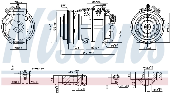 Насос кондиционера VALEO 811187