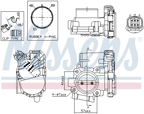 Купить 280750482 Bosch Блок дроссельной заслонки