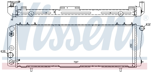 Радиатор охлаждения двигателя Polcar 2404082 цена, от 85.18 USD