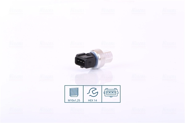 Sensor de pressão absoluta de aparelho de ar condicionado Volvo V70 1 LV