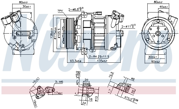 Compressor de aparelho de ar condicionado Renault Espace 4 JK0