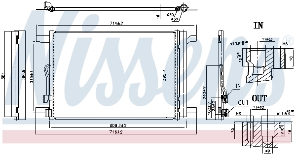 Конденсатор кондиционера VALEO 822635 цена, от 150.18 USD