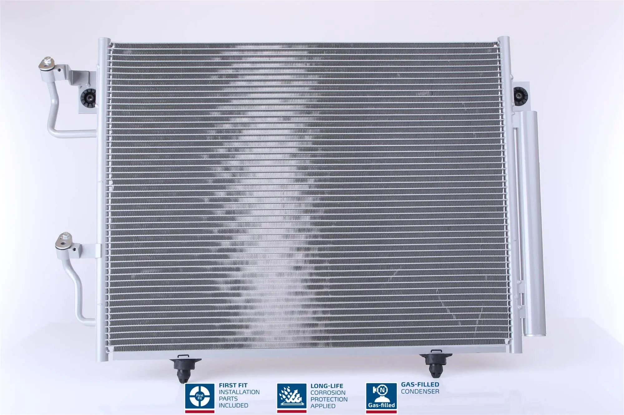 Radiador de aparelho de ar condicionado Mitsubishi Pajero 3