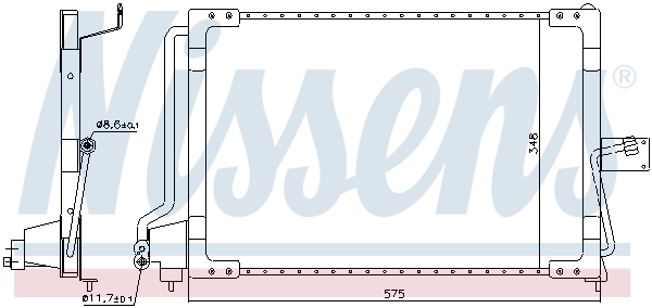 Конденсатор кондиционера Mahle Original AC169000S цена, от 92.89 USD