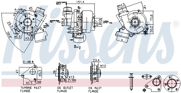 1441100Q1H Suzuki Турбонаддув