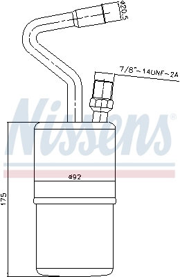 Ресивер кондиционера Nissens 95135