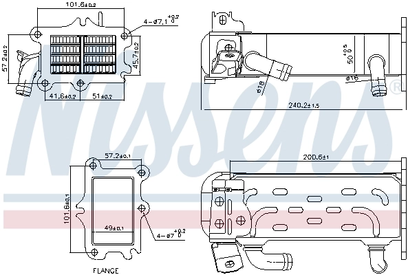 Купить K68127851AC Fiat/Alfa/Lancia Радиатор системы EGR