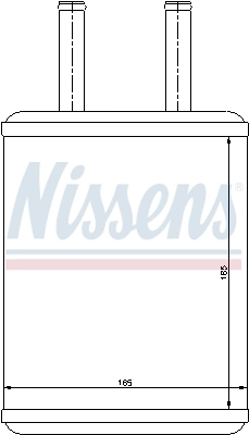 Радиатор отопителя Nissens 77503