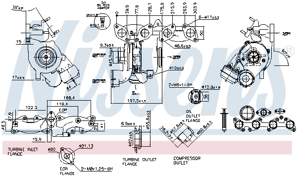 Turbina para Mitsubishi Outlander II XL CWW