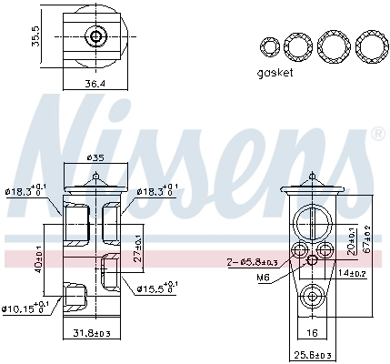 Купить 8044KZ1 Polcar Клапан TRV кондиционера