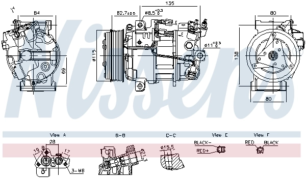 Compressor de aparelho de ar condicionado Renault Scenic R9