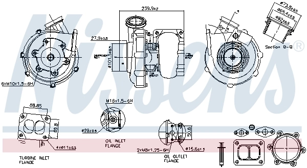 Турбокомпрессор Holset 4033134