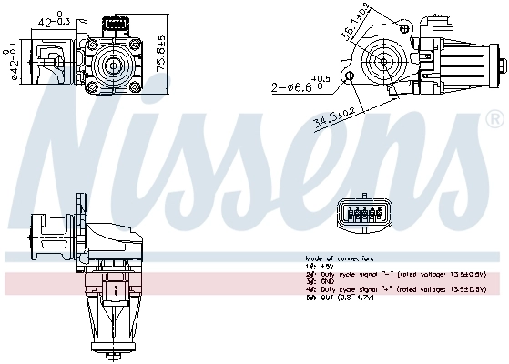 Válvula EGR de recirculação dos gases Ford Focus 3 CB8