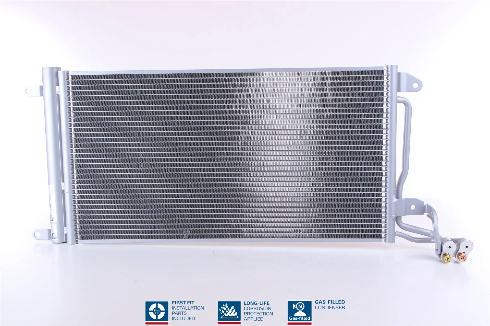 Radiador de aparelho de ar condicionado Skoda Fabia 2 5J2, 542, 572, 582
