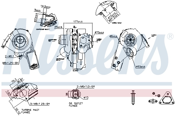 Турбокомпрессор Standard TBC546