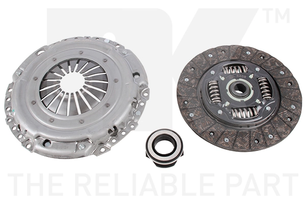 Kit de embraiagem (3 peças) Skoda Octavia 5E5, 5E6