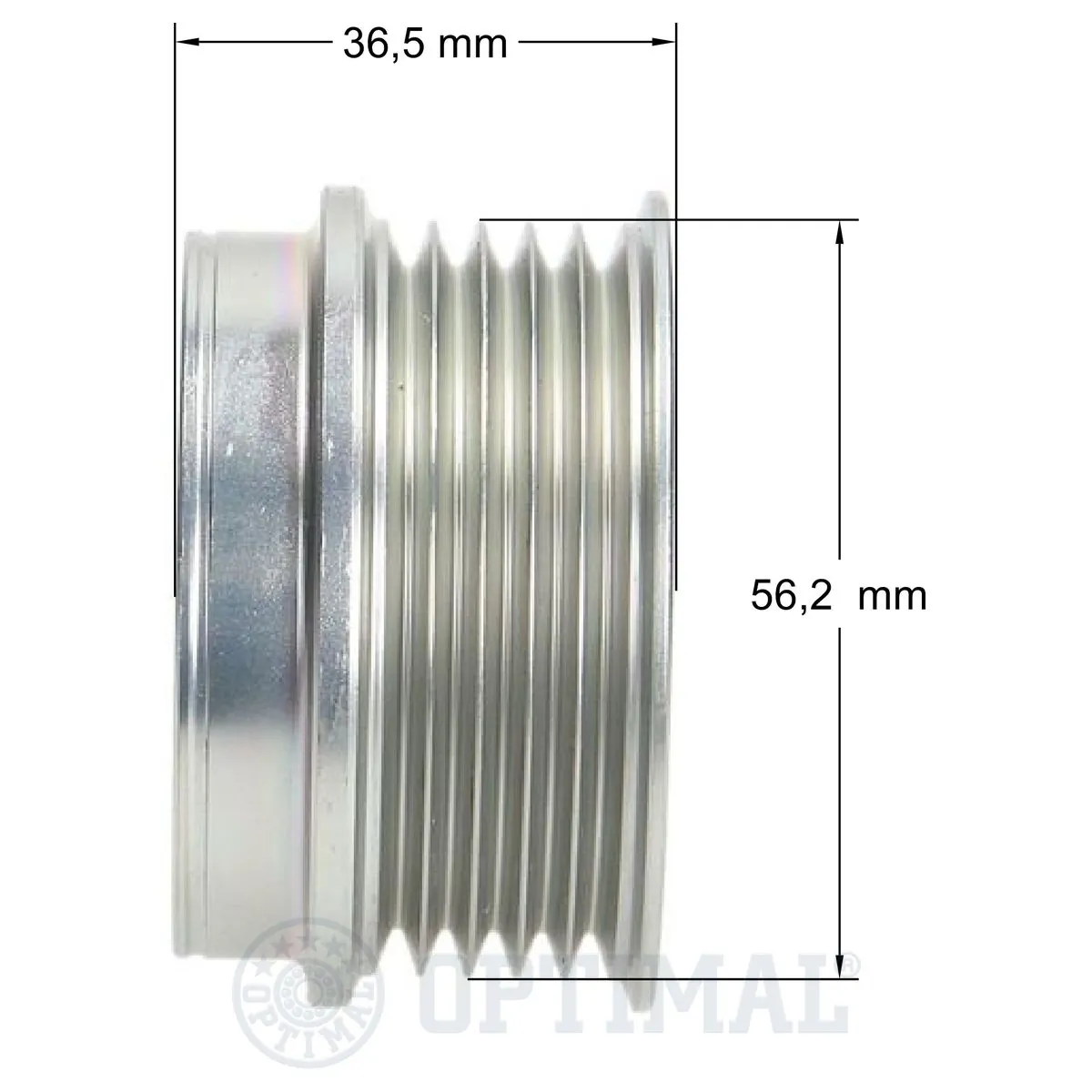 Инерционный шкив Optimal F51006 цена, от 21.94 USD