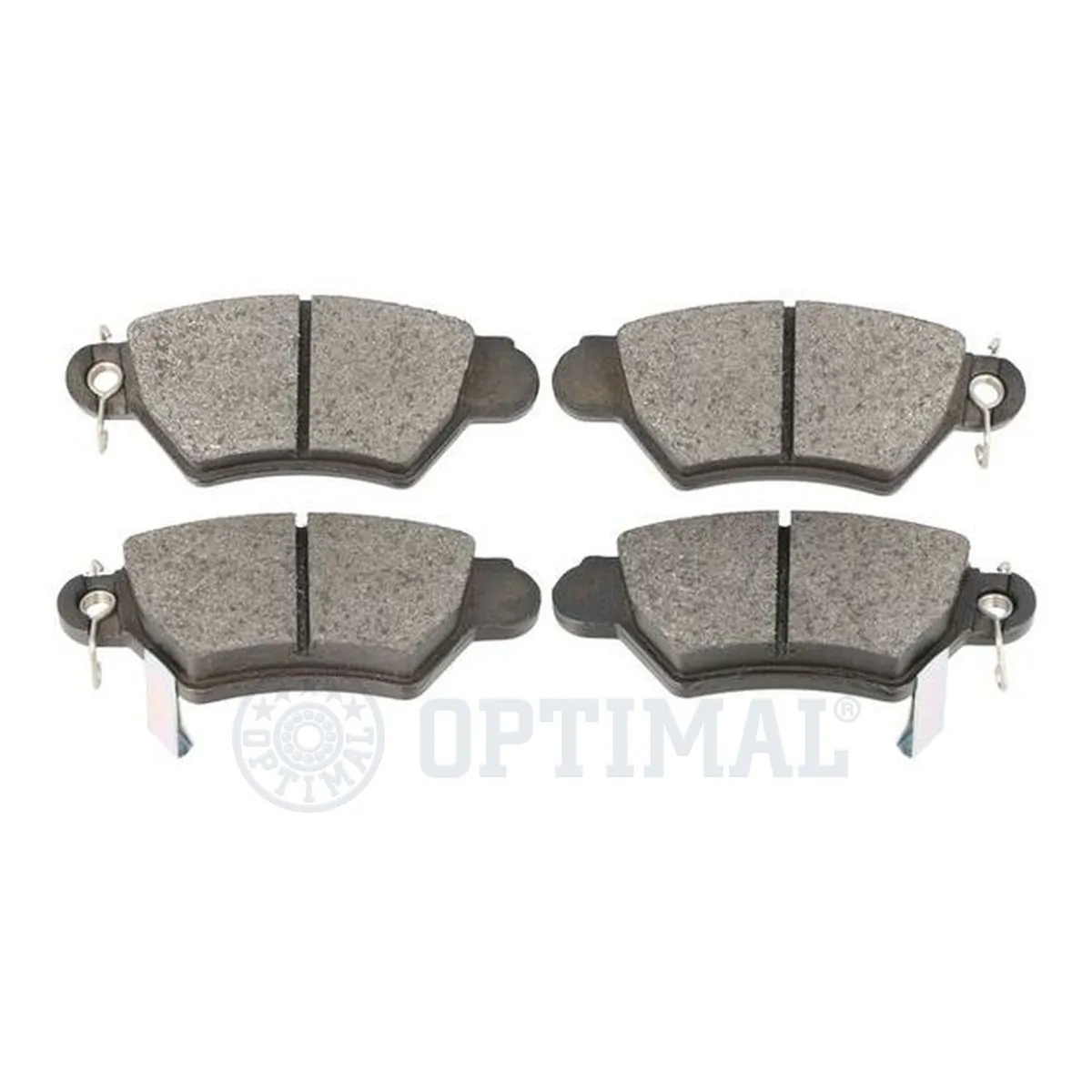 Sapatas do freio traseiras de disco Opel Corsa F08, F68